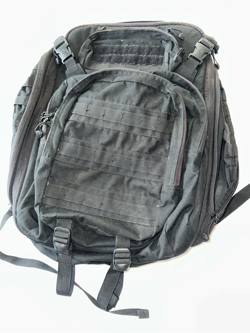 Men's Black Academy Tactical Performance Black Backpack 21x17